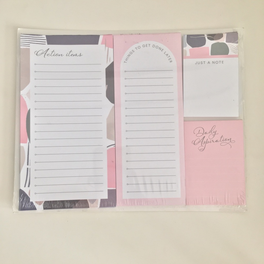 Planner Notepad Set